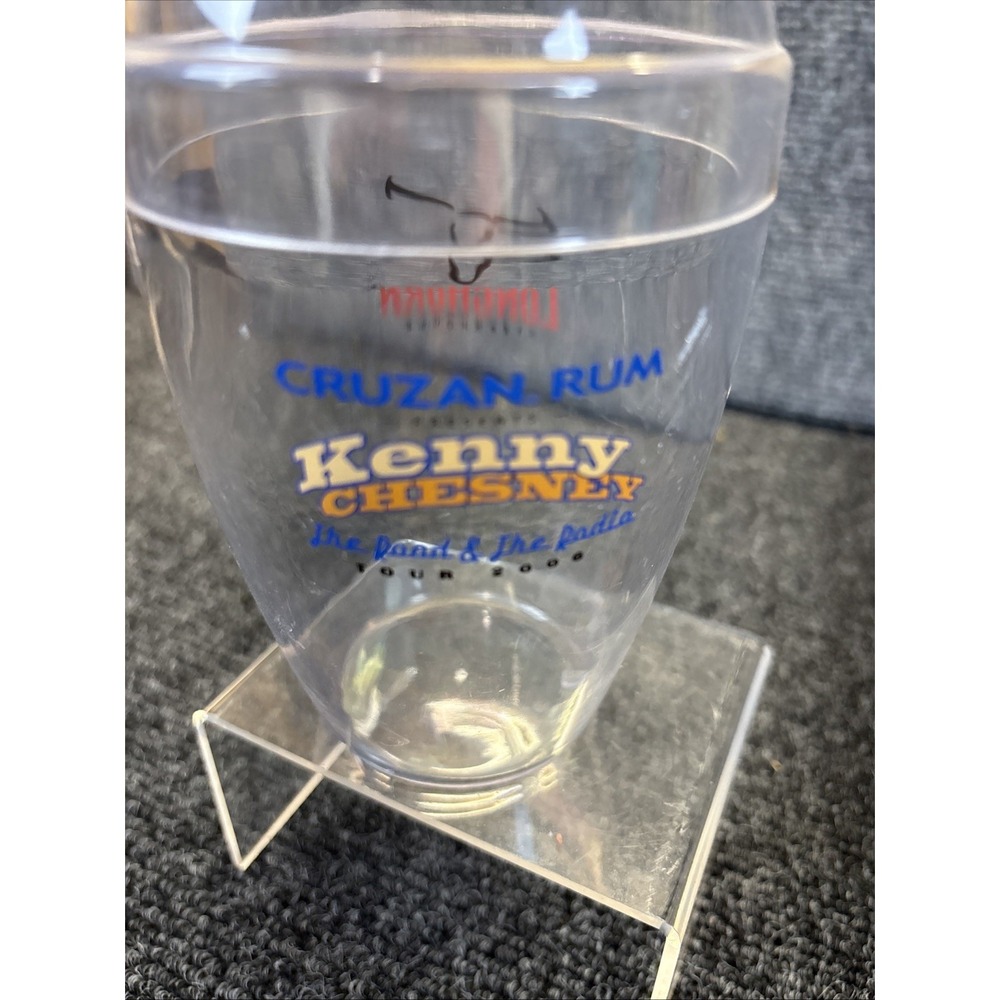 Kenny Chensey~2006 Tour~Cruzan Rum/Longhorn~Cocktail Shaker~Bar Collectible - Picture 2 of 5